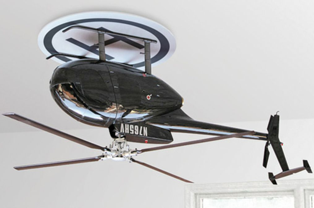 Raffaele Iannello Creative Studio helicopter ceiling fan