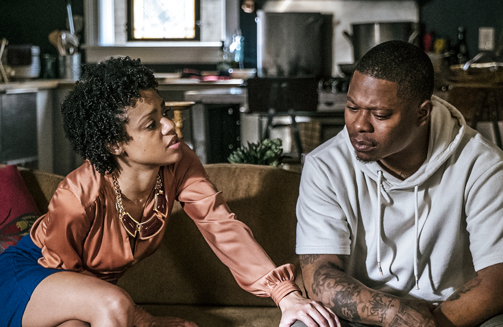 The Chi: Tiffany Boone, Jason Mitchell