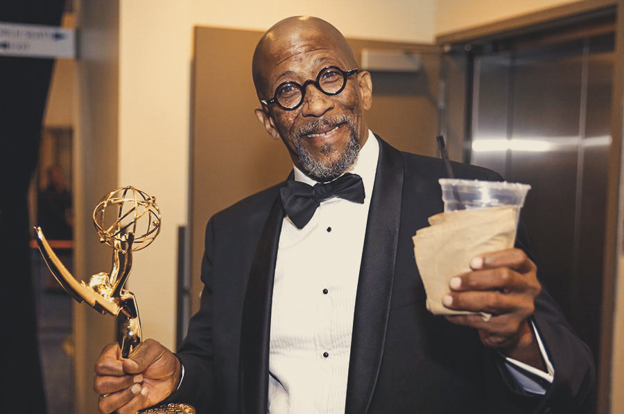 Reg E. Cathey at Emmys