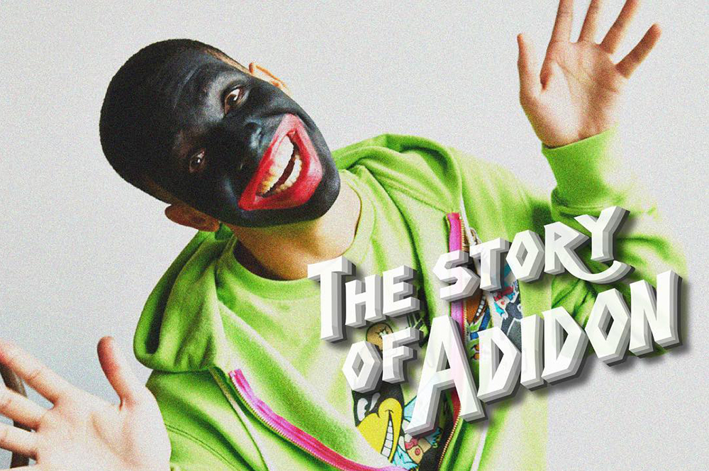 Drake in black-face