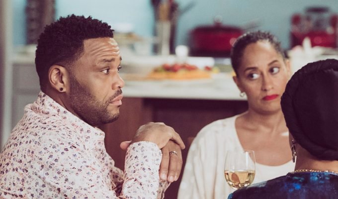Anthony Anderson, with Blackish co-stars Tracee Ellis Ross and Jenifer Lewis