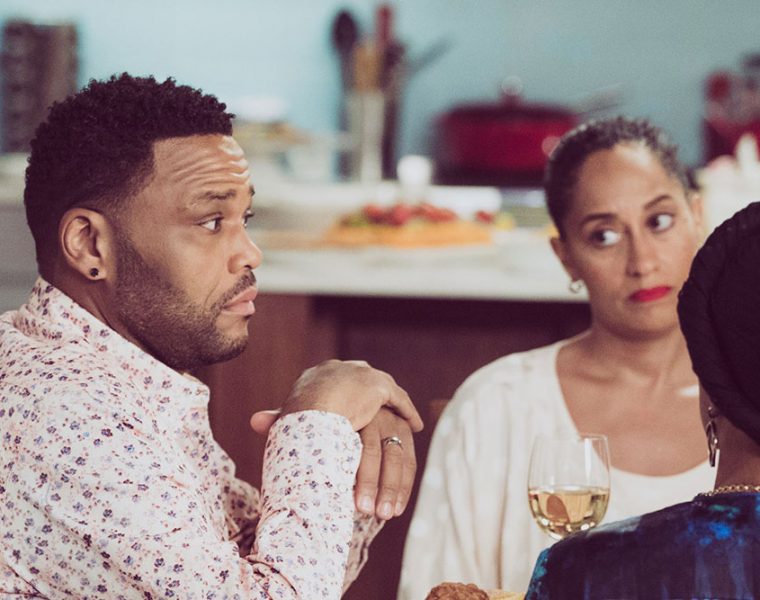 Anthony Anderson, with Blackish co-stars Tracee Ellis Ross and Jenifer Lewis