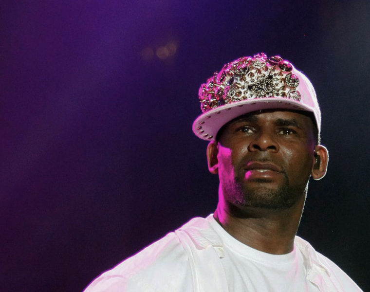 R. Kelly on stage