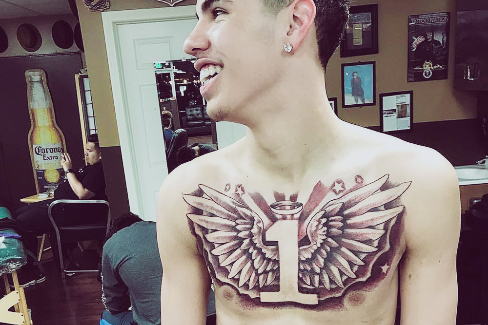 Lonzo Balls 24 Tattoos  Their Meanings  Body Art Guru