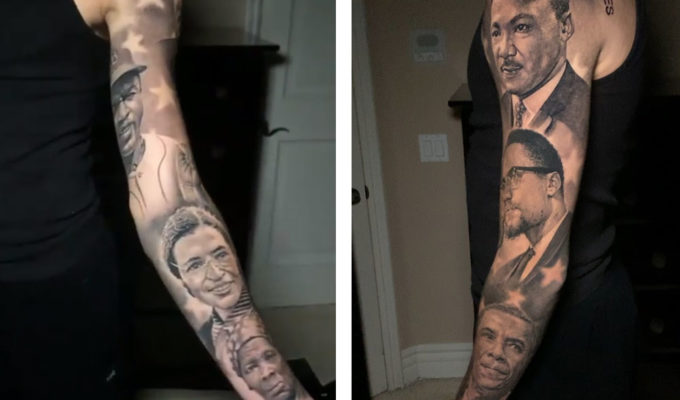 Lonzo Ball's new tats