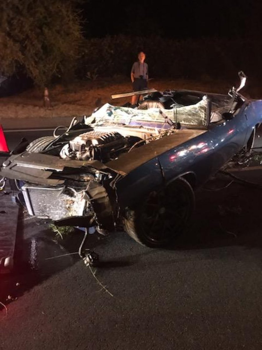 Kevin Hart car crash