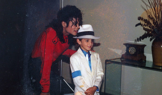 Michael Jackson with Wade Robson
