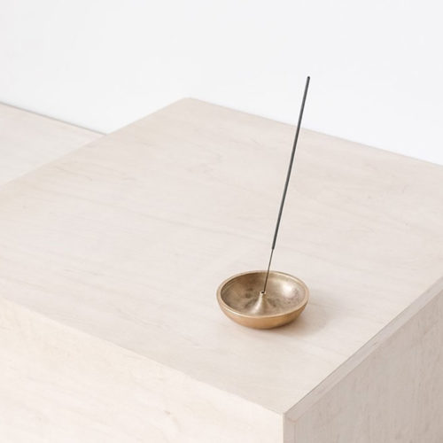 Solid Brass Incense Holder