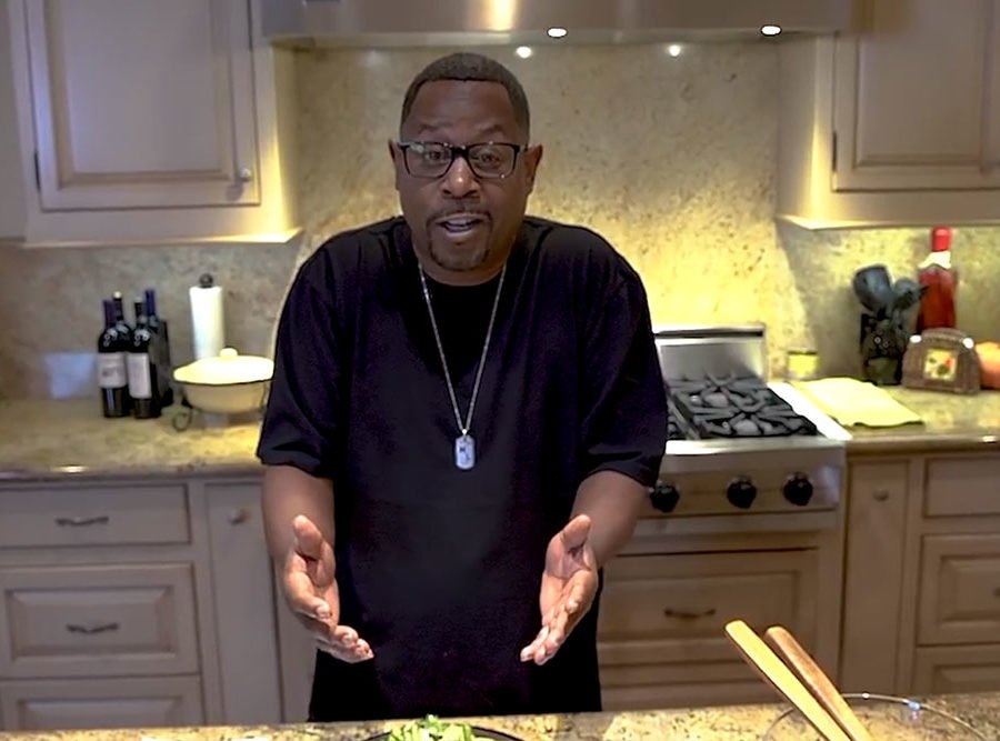 Martin Lawrence cooking