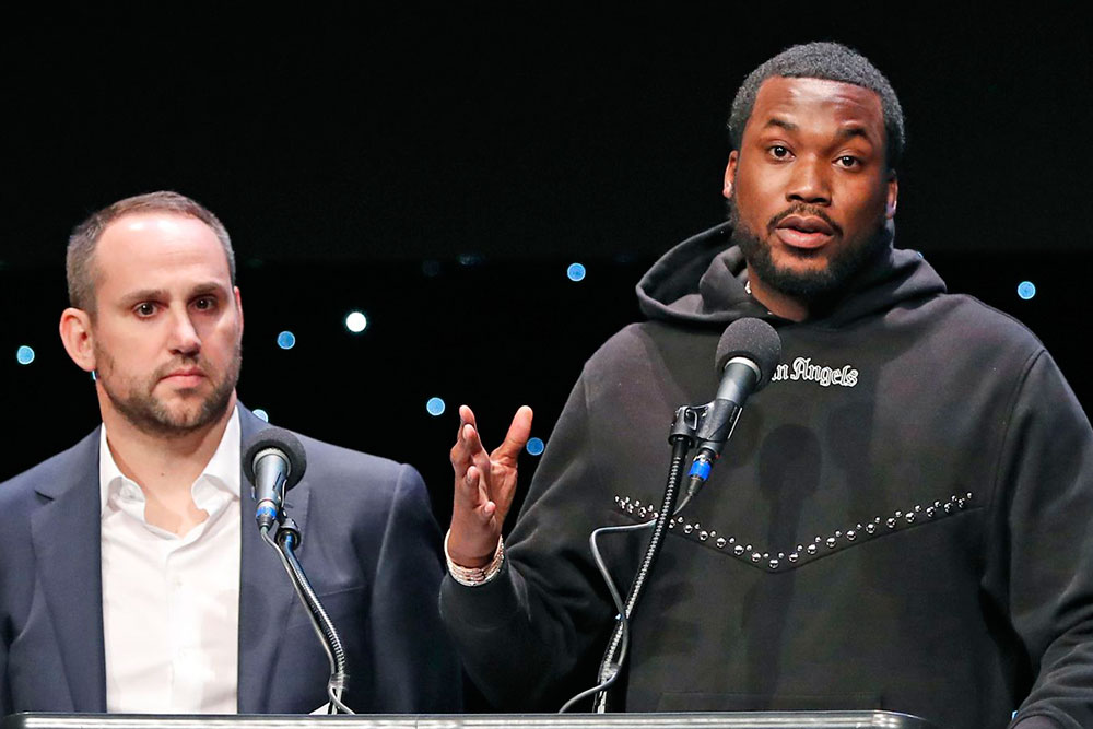 Michael Rubin with Meek Mill