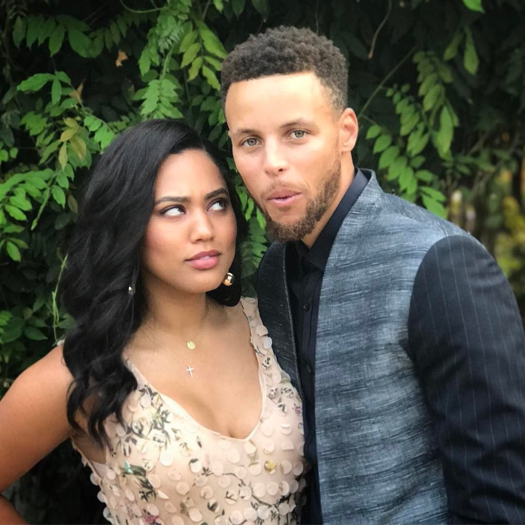 Steph and Ayesha Curry