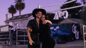 Cassie with husband, Alex Fine