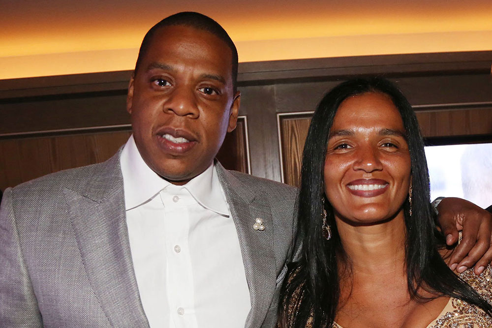 Jay-Z with Desiree Perez