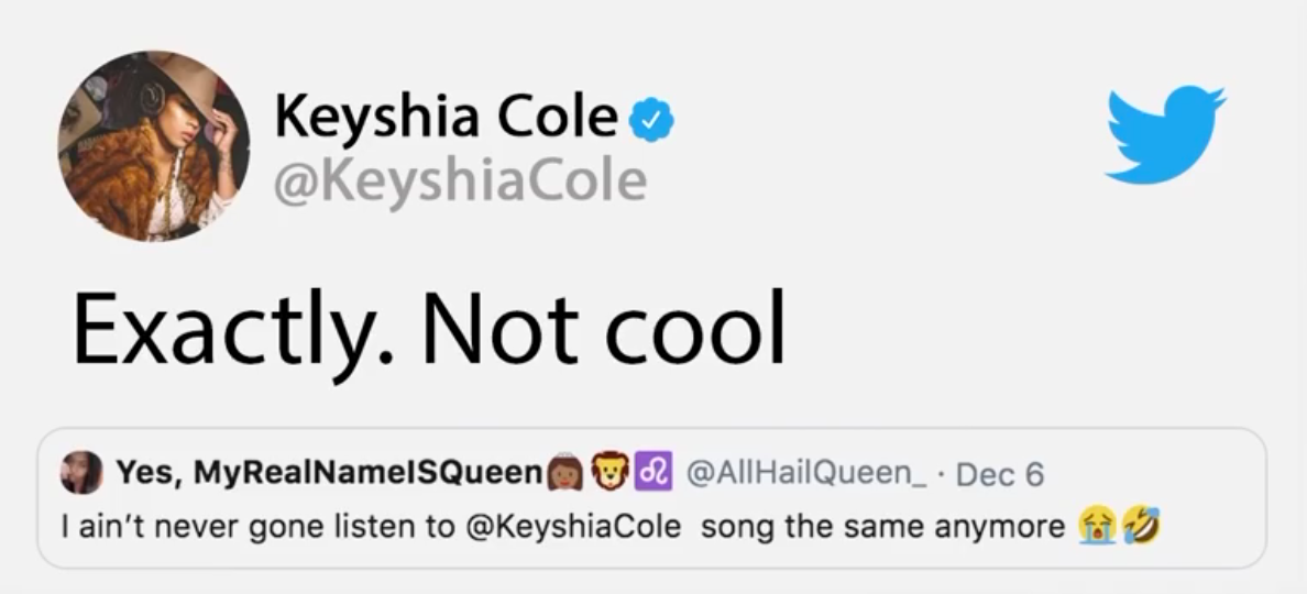 Keyshia Cole on Twitter