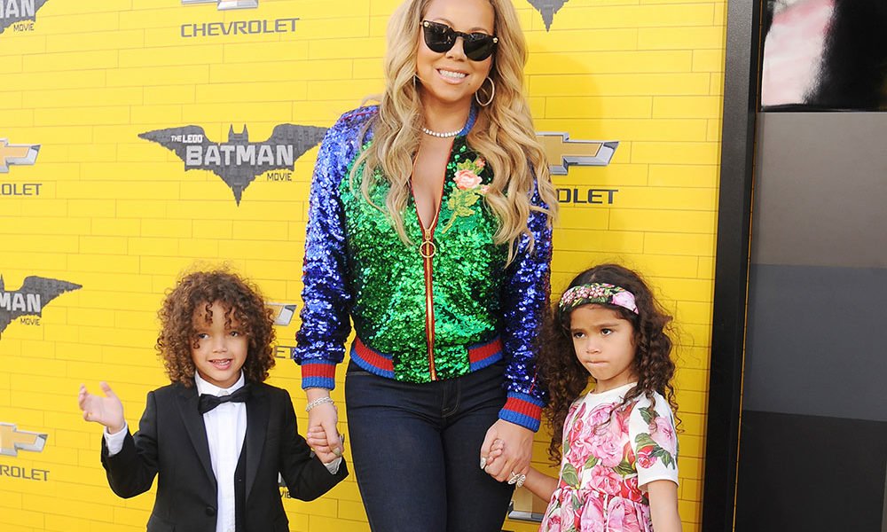 Mariah Carey with kids