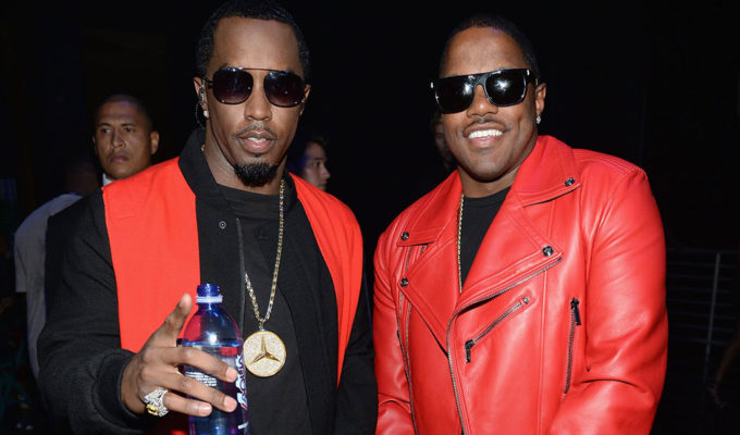 Sean 'Diddy' Combs with Mase
