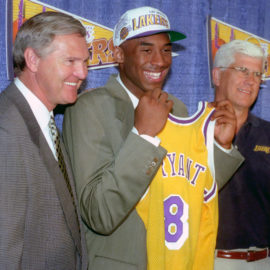 Kobe Bryant becomes a Laker