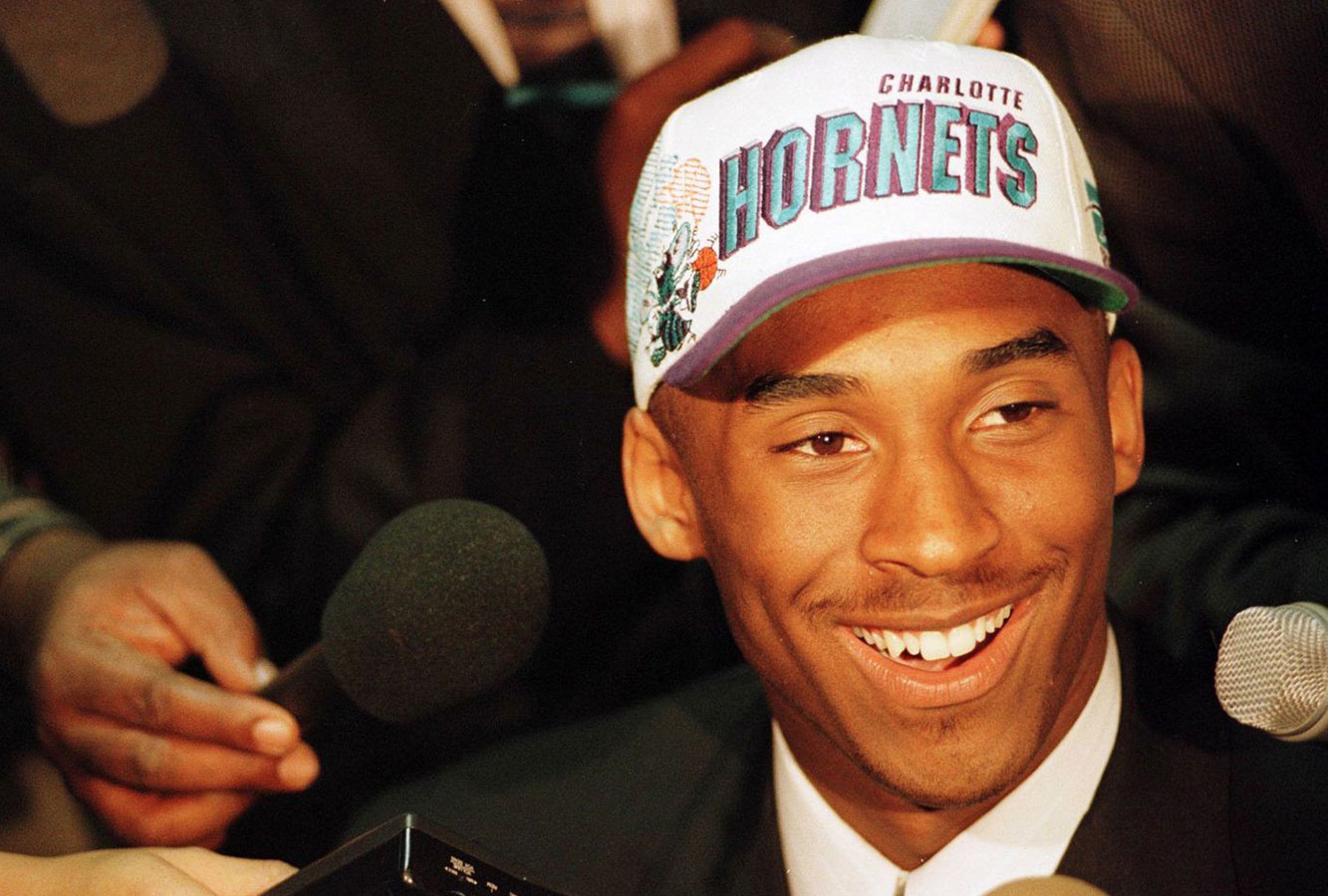 Kobe Bryant at 1996 NBA draft