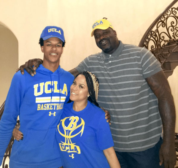 Shareef O'Neal, Shaunie O'Neal, Shaquille O'Neal