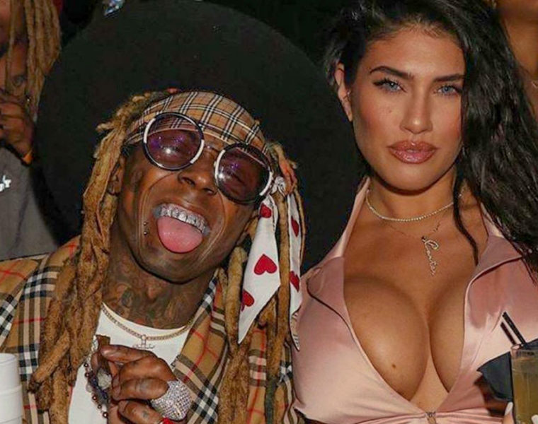 Lil Wayne with La’Tecia Thomas