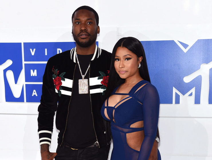 Meek Mill and Nicki Minaj at the 2016 MTV Video Music Awards