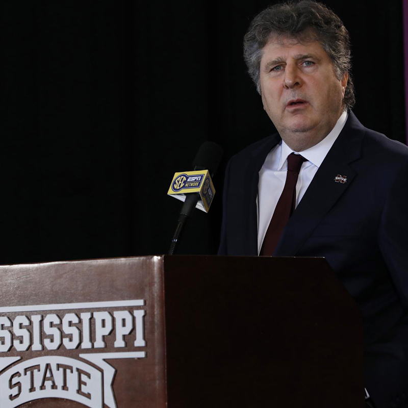 MSU head coach, Mike Leach