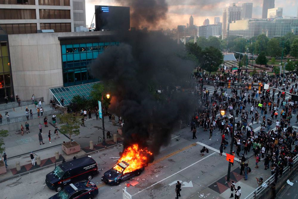 Atlanta protests the police murder of George Floyd