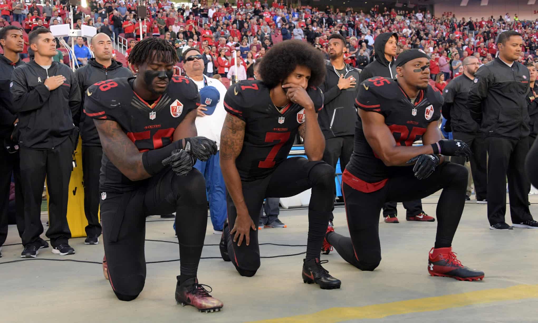 Colin Kaepernick protest