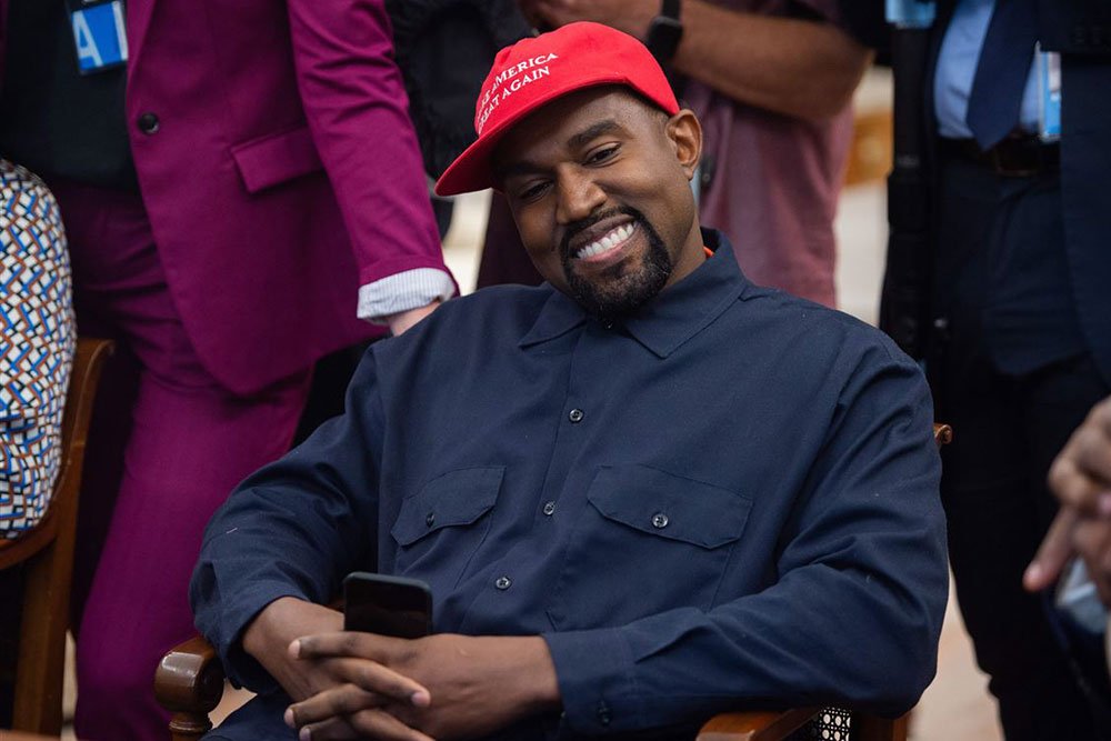 Kanye West at White House