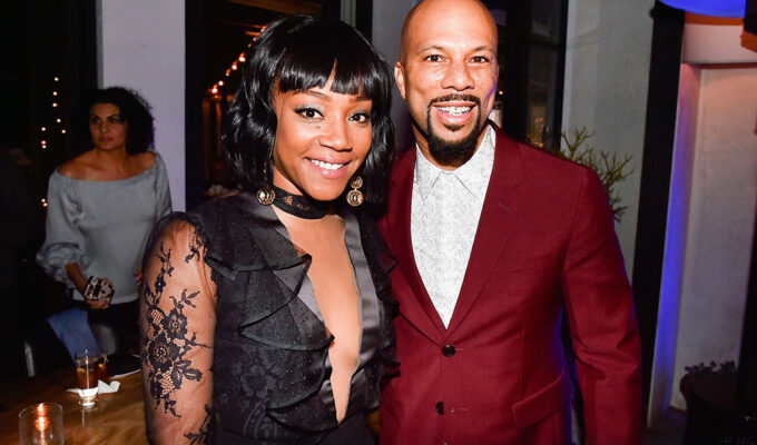 Tiffany Haddish with Common