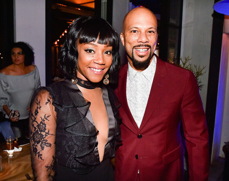 Tiffany Haddish with Common