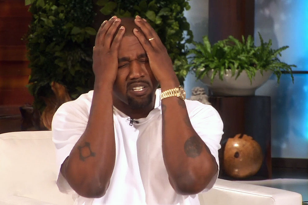 Kanye on The Ellen DeGeneres Show