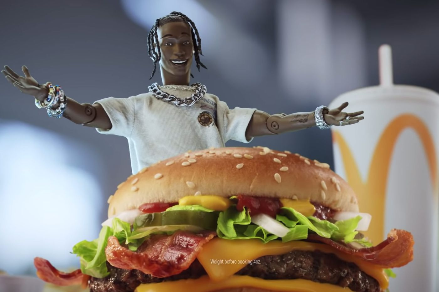 Travis Scott McDonald's meal