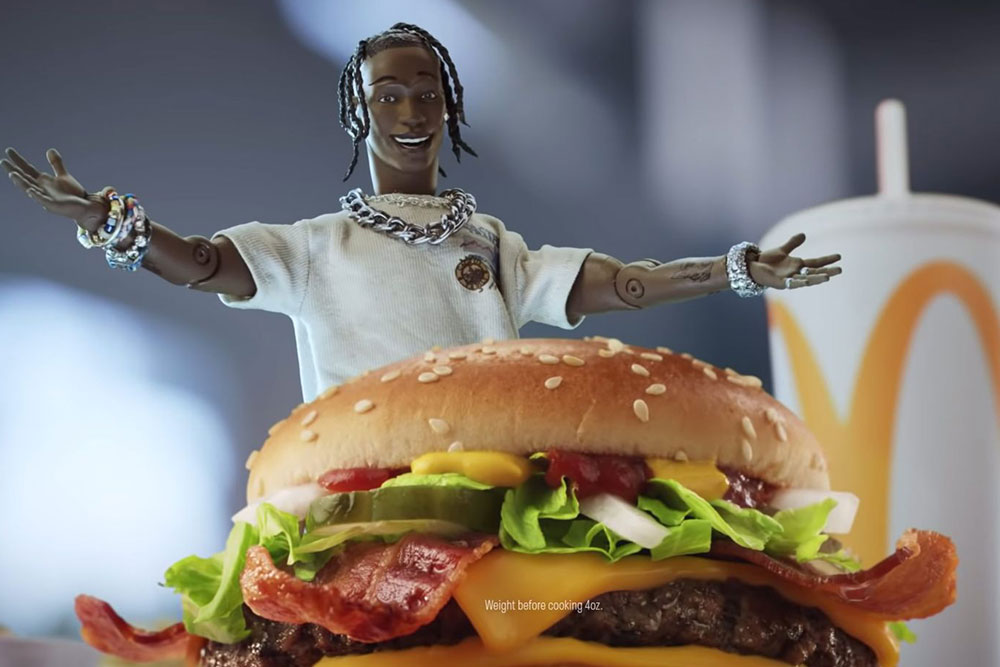 Travis Scott McDonald's meal