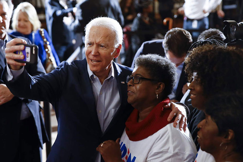 Joe Biden & Supporter