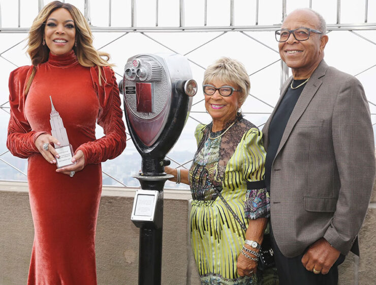 Wendy Williams with parents Shirley and Thomas