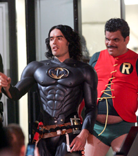 Russell Brand Is Batman & Potbellied Luis Guzman Is The Boy Wonder